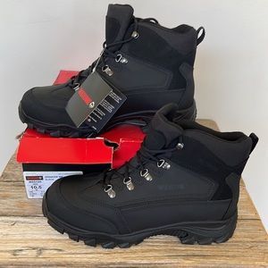 NEW Wolverine Men’s SIZE 10.5 Spencer Black Waterproof Hiking Boots